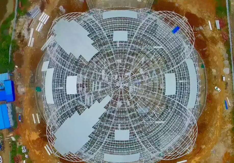 成都體育場館造型網架